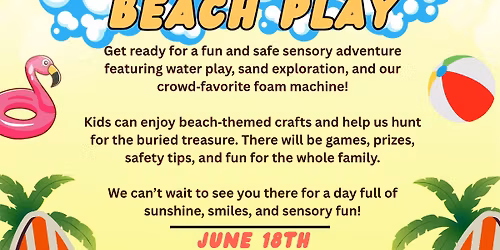 WV Birth to Three - Foam Island Beach Play