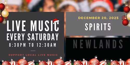 Spirit5 LIVE @ Newlands Bar & Grill