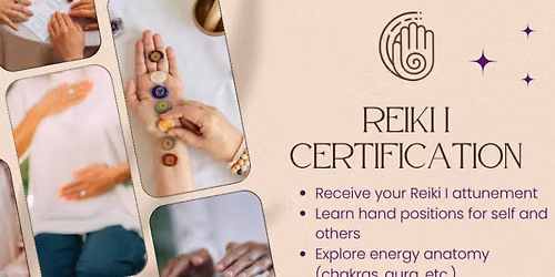 Reiki I Certification with Megan Feken