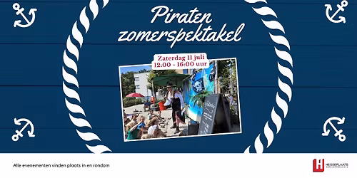 Piraten avontuur bij Hesseplaats