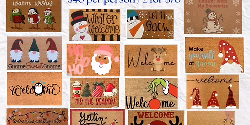Winter Doormats- Simply Made Here