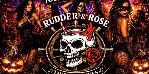 RUDDER & ROSE - ORANGE PLUSH - HALLOWEEN KICKOFF PARTY