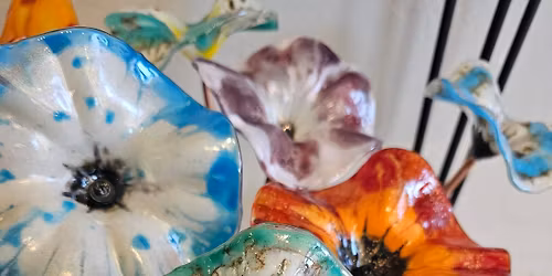 Fused Glass Flower Workshop - 2 times offered!