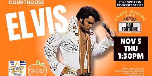 ELVIS - Dan Fontaine 11\/5\/2026 THU 1:30PM