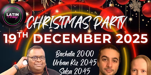 LATIN4Fridays DECEMBER party! \ud83c\udf89