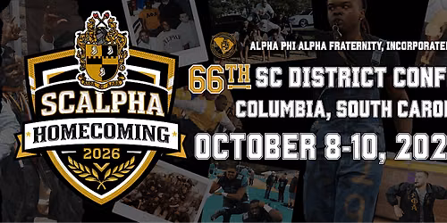2026 SC Alpha District Conference