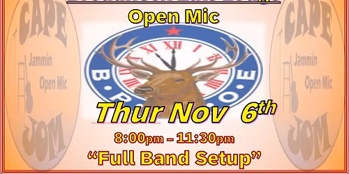 Broadneck Elks Open mic 