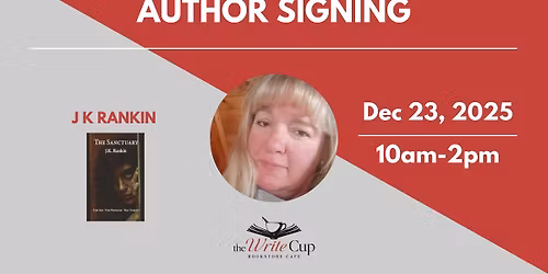 J.K. Rankin author signing