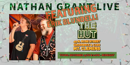 Christmas with Erik and Nathan at the Hut!!