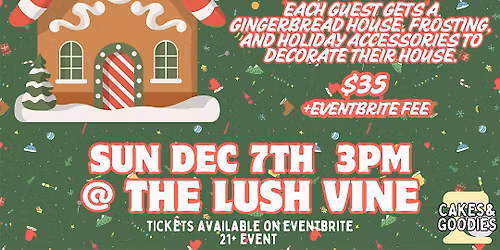 2nd Annual Gingerbread House Decorating Party