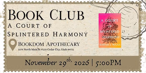 Book Club | A Court of Splintered Harmony