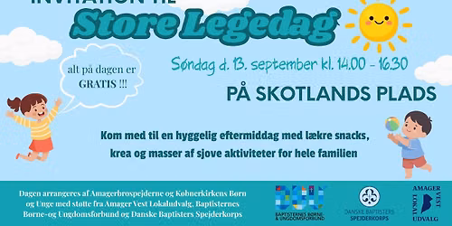 Store Legedag p\u00e5 Skotlands Plads
