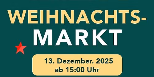 \u2b50\ufe0f Weihnachtsmarkt \u2b50\ufe0f