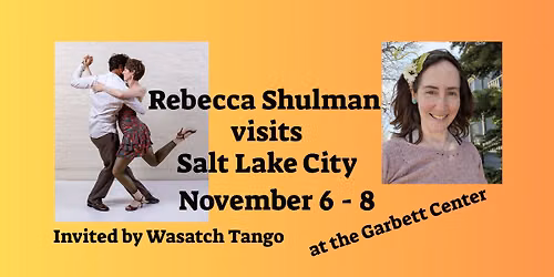 Rebecca Shulman Dances with Salt Lake City!