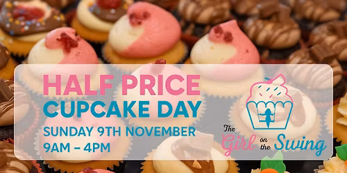HALF PRICE CUPCAKE DAY!!