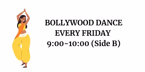 BOLLYWOOD DANCE EVERY FRIDAY AT SHREWSBURY SENIOR CENTER