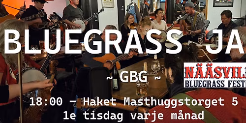 Bluegrass Jam G\u00f6teborg (slowjam mellan 18-19)