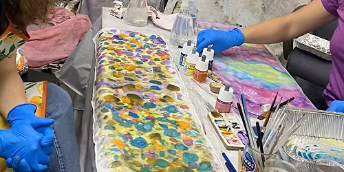 Silk Painting with Setasilk Paints