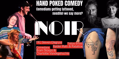 HAND POKED COMEDY @ NOIR 12\/04\/2026