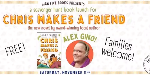 Scavenger Hunt Book Launch with Alex Gino!