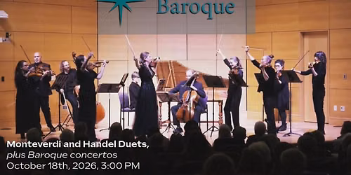 Monteverdi and Handel Duets + plus Baroque concertos 