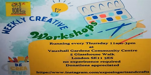 Exposing Arts & Crafts Workshops