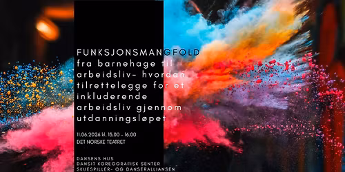 Funksjonsmangfold fra barnehage til arbeidsliv 