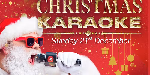 Christmas karaoke party