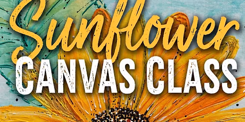 Sunflower Canvas Class