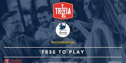 RICHARDSON: Team Trivia - Every Thursday