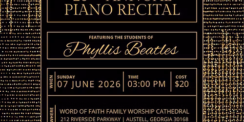 RPM Beatles Music Studio 29th Annual Piano Recital