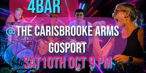 4Bar plays the Carisbrooke Arms