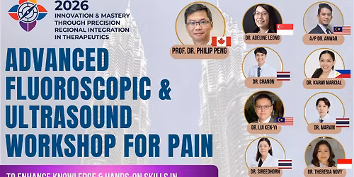 IMPRINTS 2026 Advance Fluoroscopic & Ultrasound guided Pain workshop