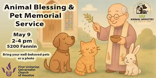 Animal Blessing & Pet Memorial Service