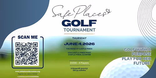 Help End Human Trafficking: Safe Places Golf Tournament And Silent Auction