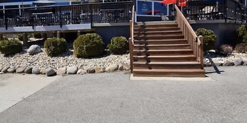 Big Shoes to Phil is back on the patio at Lucky Shotz!