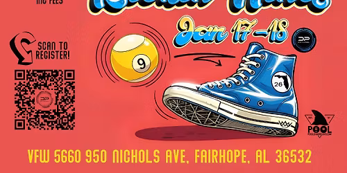 Kickin' Nines - Ladies 9-Ball Open at VFW 5660 Fairhope, AL