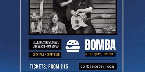 Blues & Burgers | XTRA TACOS | 15.07.26 | Bomba Exeter