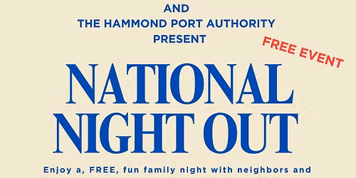 Hammond PD National Night Out 2026