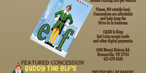 THE POLAR EXPRESS & ELF at Gnome Hollow Drive-In