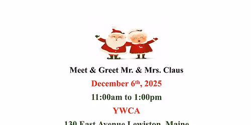 Meet & Greet Mr.& Mrs Claus 