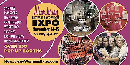 New Jersey Women's Expo Beauty + Fashion + Pop Up Shops + Crafting, Celebs!
