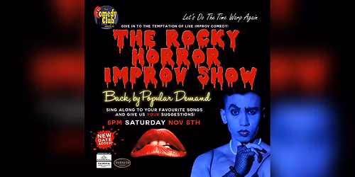 THE ROCKY HORROR IMPROV SHOW - RETURNS! Musical Live Improv Comedy!