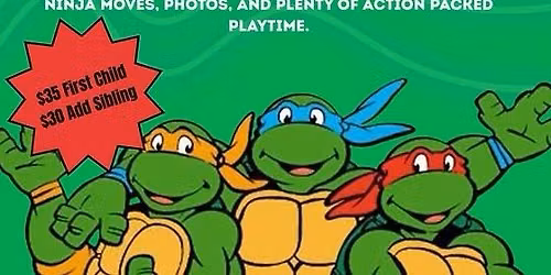 Special Visit with a Ninja Turtle