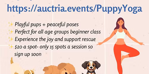 Puppy Yoga-Wilmington NC