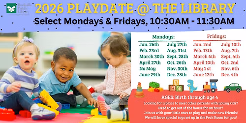 Playdate @ the Library