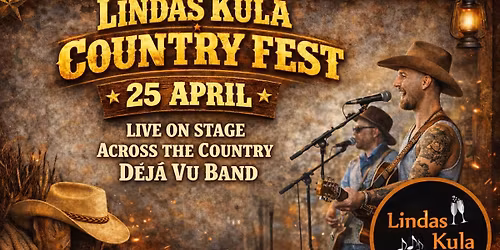 COUNTRY FEST 25 APRIL LINDAS KULA