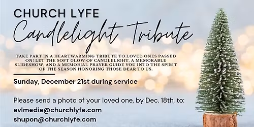 Candlelight Memorial Service