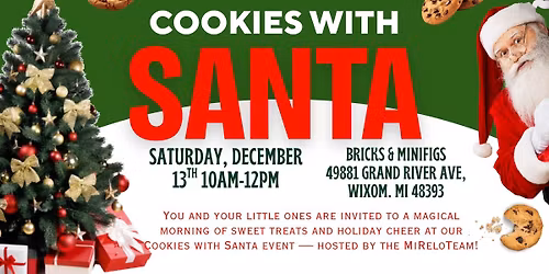 Cookie Decorating & Pictures With Santa
