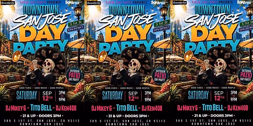 Day Party DownTown San Jose Salsa Festival Sat Sep 12th